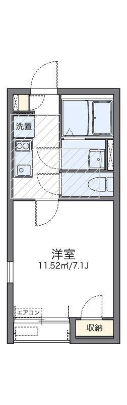レオネクストフロンティアⅡ 101 間取り図