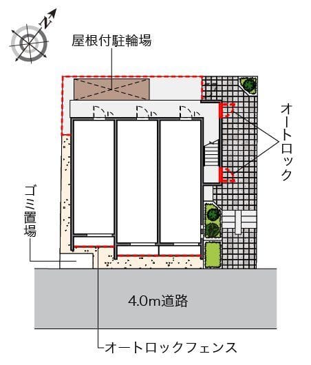 クレイノプラムテラス 粕谷 103