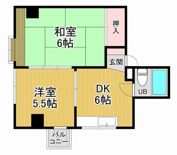 アフェール・J・新小岩 402 間取り図