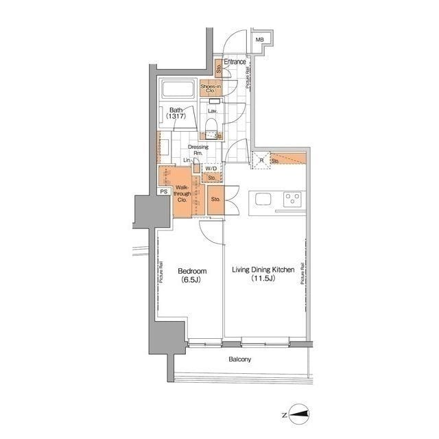 ザ・パークハビオ上野 1302