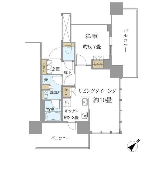 Brillia Tower 浜離宮 518