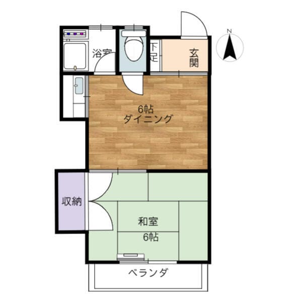 清水アパートの写真