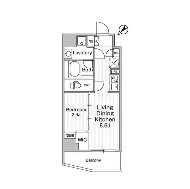 コンフォリア・リヴ巣鴨 0201