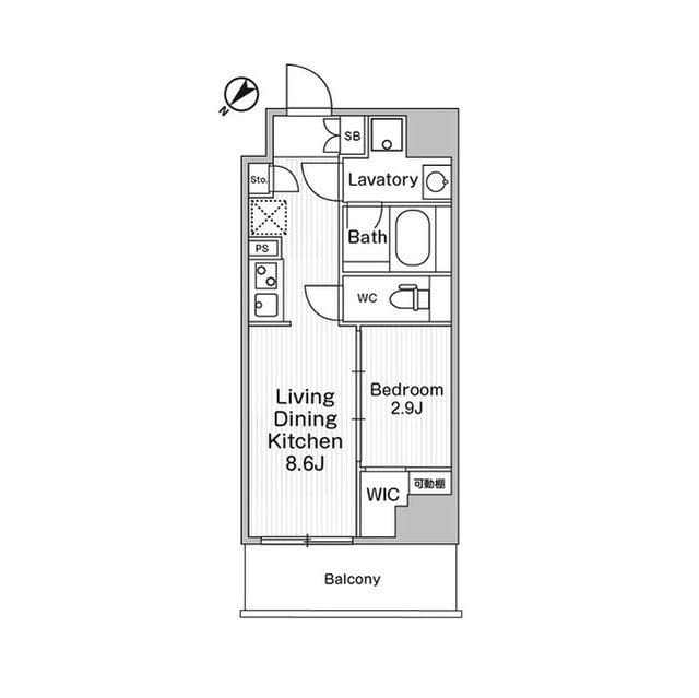 コンフォリア・リヴ巣鴨 0802