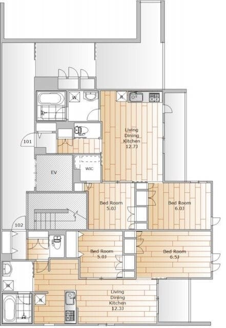 (仮称)碑文谷1丁目メゾン 102
