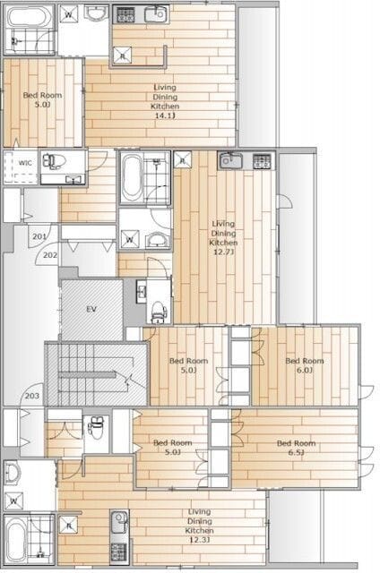 (仮称)碑文谷1丁目メゾン 201