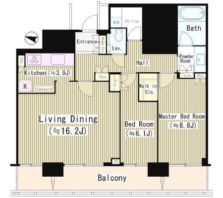 赤坂タワーレジデンスTop of the Hill 2102