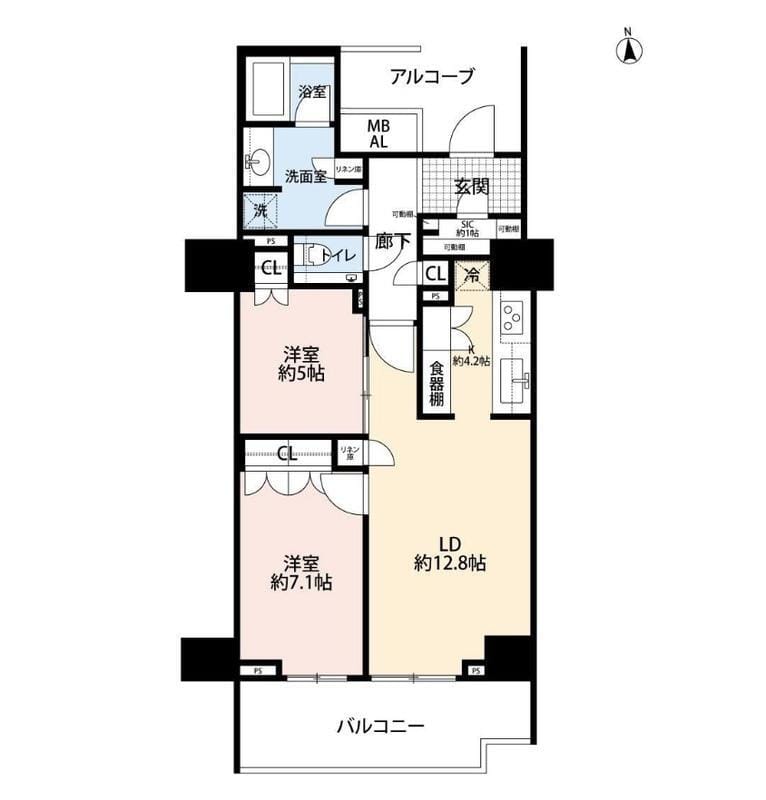 HARUMI FLAG SUN VILLAGE E棟 1208