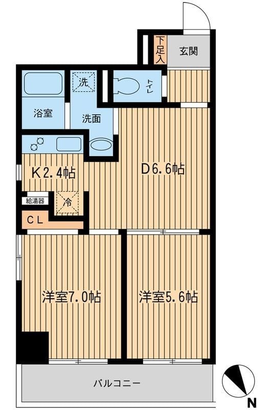 メゾン・デュ・オーラ 山下町 0301 間取り図