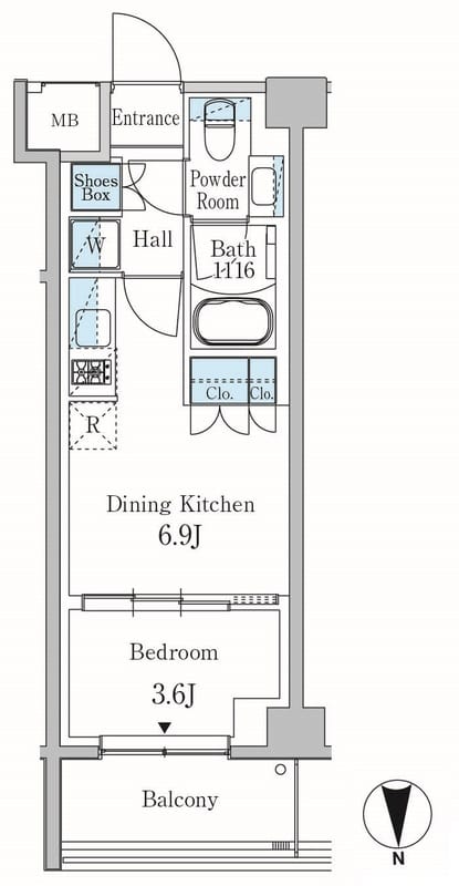 パークアクシス東蒲田 107