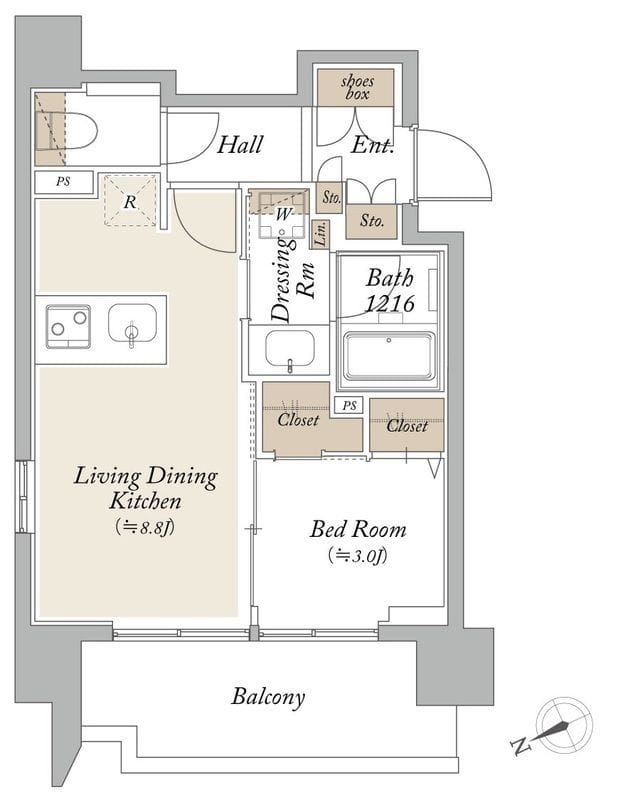 オーキッドレジデンス芝浦 0302