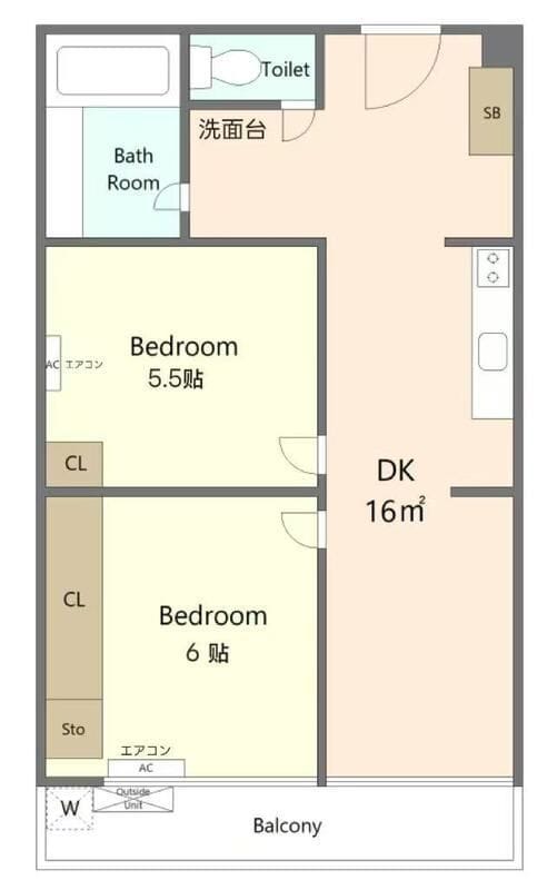 リブイン共進ときわ台 206