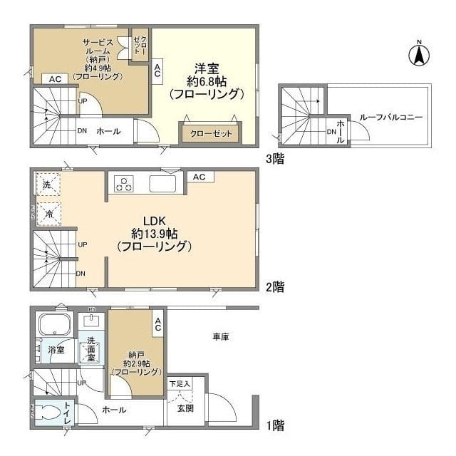 Kolet武蔵新城#10 22.9万円/入力なし/なし