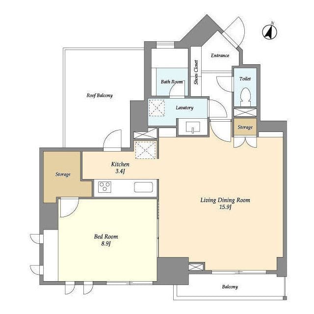 ドゥーエ西麻布Ⅱ 0401