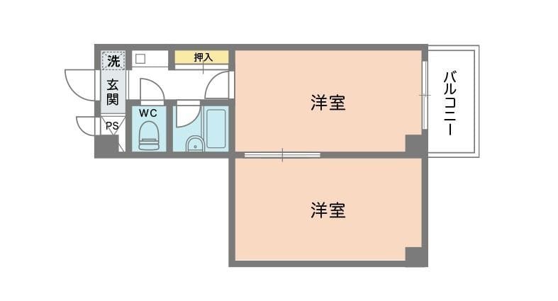ケン・クリスタルⅡ 101 間取り図