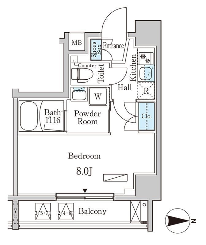 オープンブルーム東日本橋 401