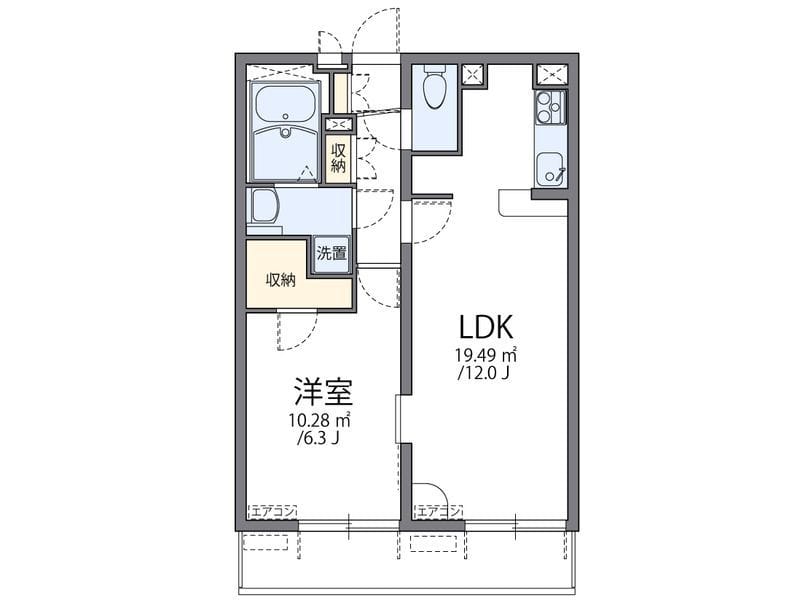レオパレスエムエムワン 402