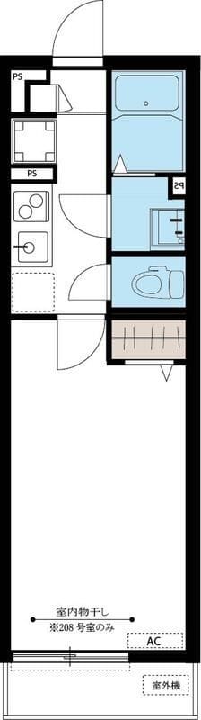 リブリ・グランコート日吉 208
