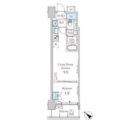 パークアクシス押上レジデンス 707