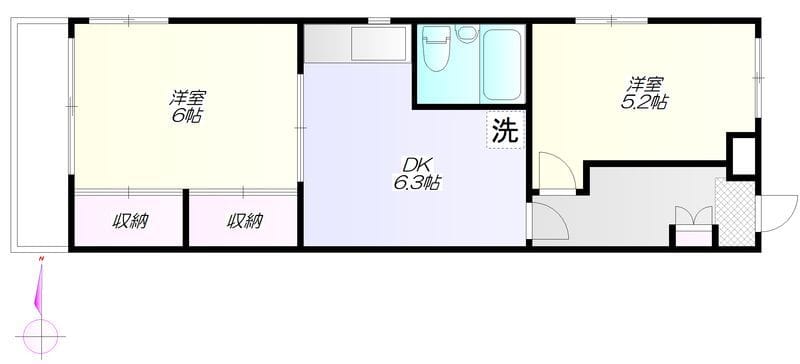 勝木コーポの写真