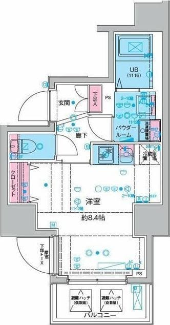 GENOVIA本所吾妻橋Ⅲ 401
