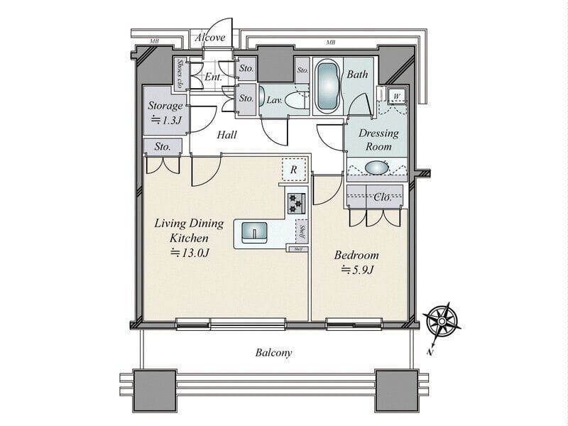 カテリーナ三田タワースイート イーストアーク 2707
