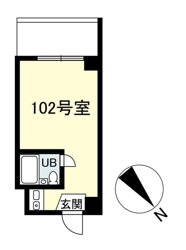 代官山テラス 102 間取り図