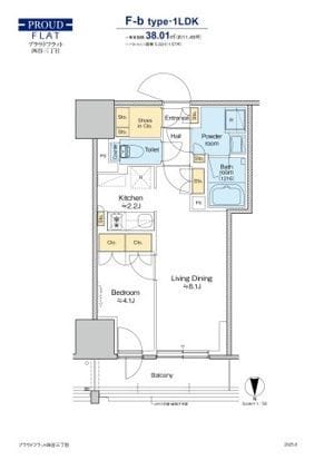 プラウドフラット四谷三丁目 807