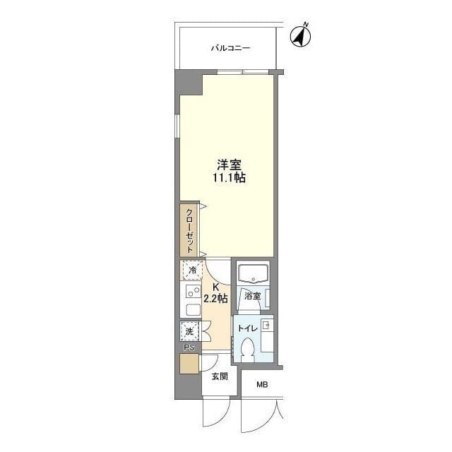 グランハイツ高田馬場 0301 間取り図