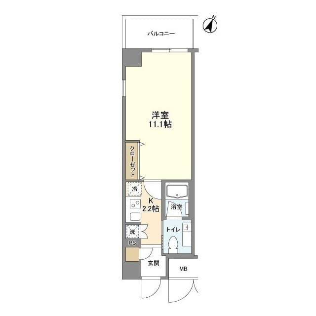 グランハイツ高田馬場 0501 間取り図