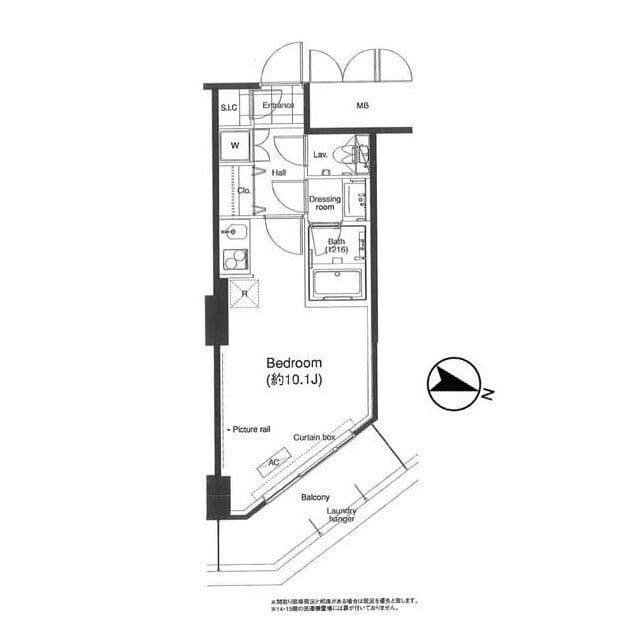 グランハイツ高田馬場 0813 間取り図