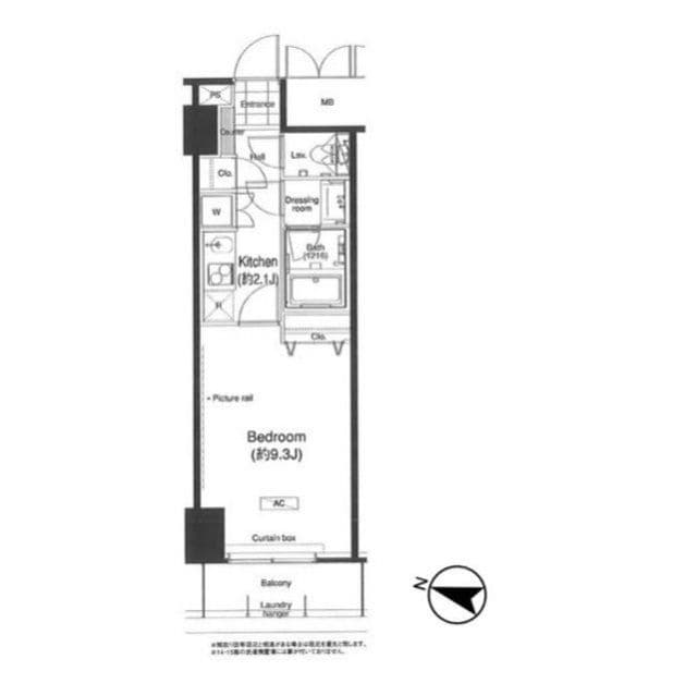 グランハイツ高田馬場 0821 間取り図