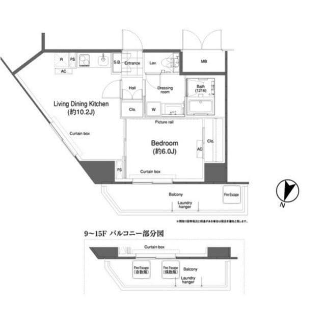グランハイツ高田馬場 1111 間取り図