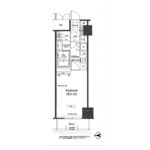 グランハイツ高田馬場 1122 間取り図