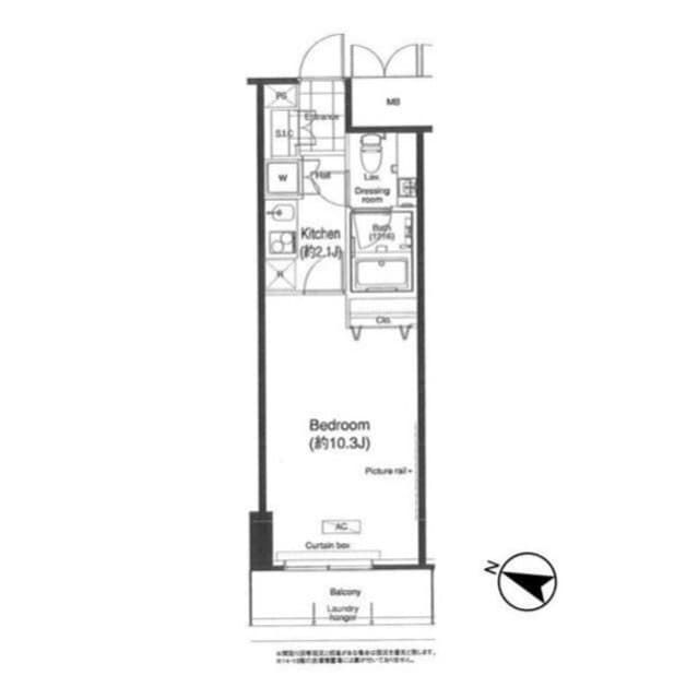 グランハイツ高田馬場 1123 間取り図