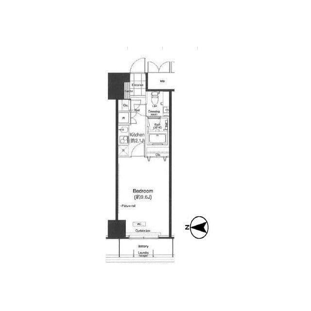 グランハイツ高田馬場 1125 間取り図