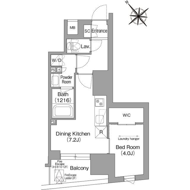 コンフォリア・リヴ東池袋 0203