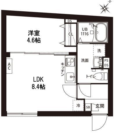 レピュア曙橋駅前レジデンス 101