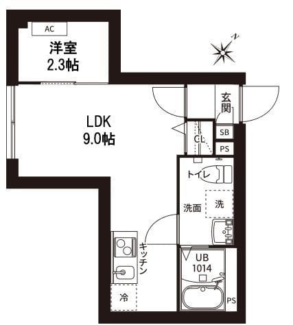 レピュア曙橋駅前レジデンス 202