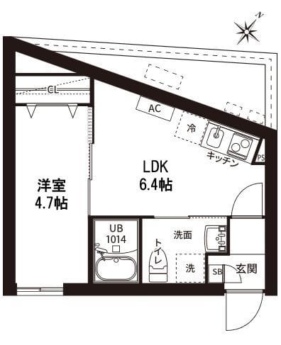 レピュア曙橋駅前レジデンス 501