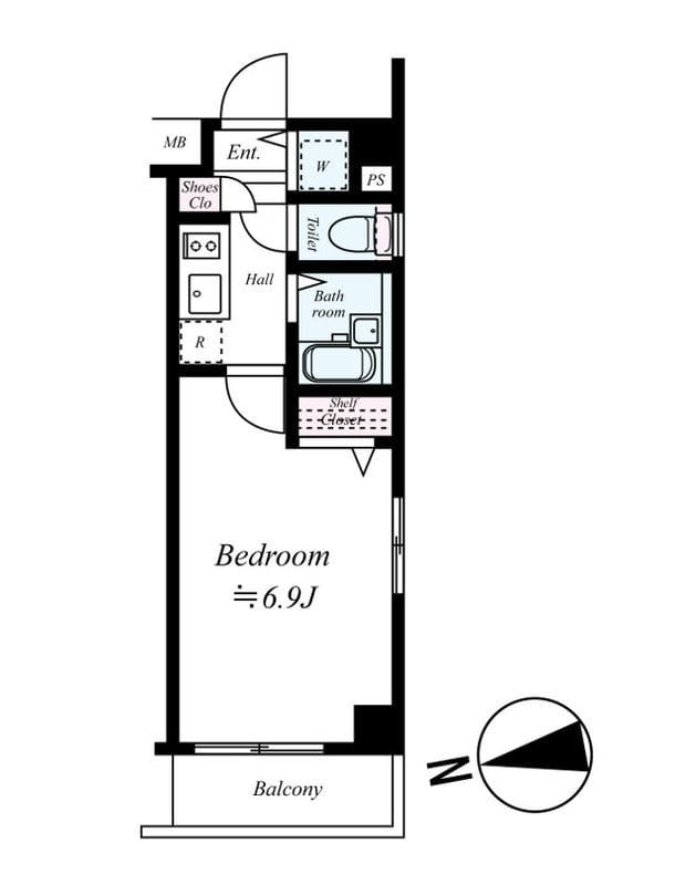 ジェネラルアパートメント常盤台 105