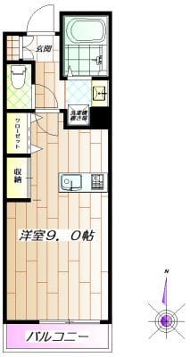 G-House 201 間取り図