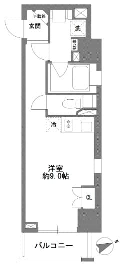 コスモグラシア清澄白河 307