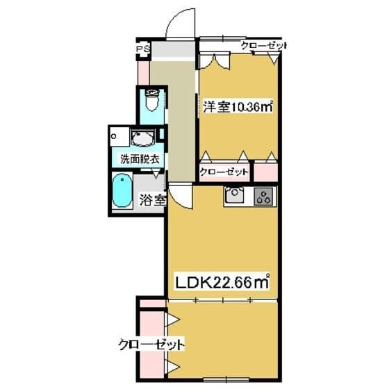 Esperanza 0205 間取り図