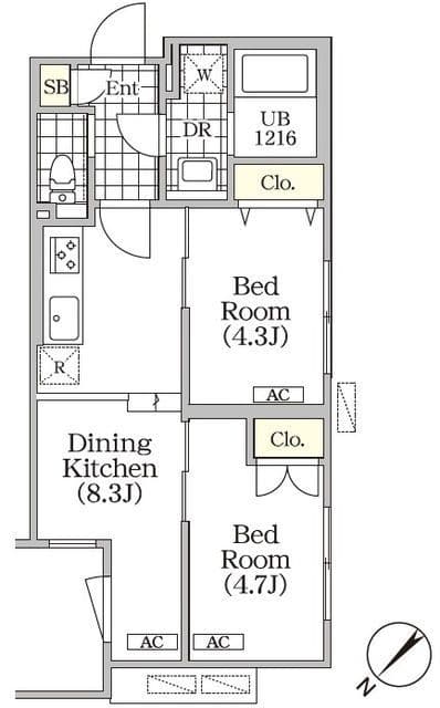 BRICK RESIDENCE 目黒本町 101