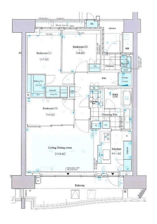 HARUMI FLAG SEA VILLAGE A棟 Aの写真