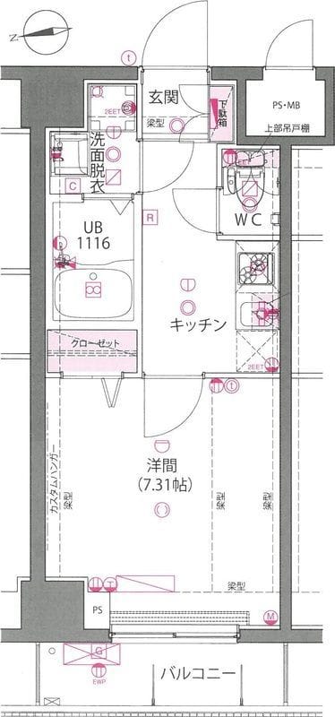 ライジングプレイス両国三番館 306