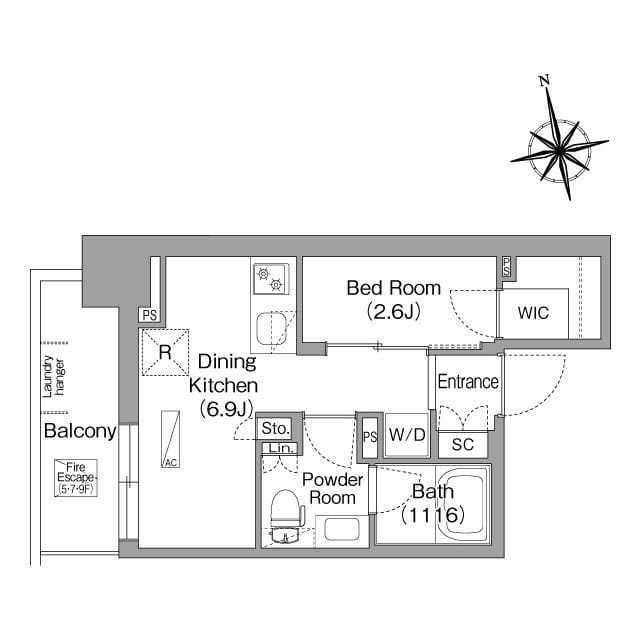 コンフォリア・リヴ門前仲町EAST 0401