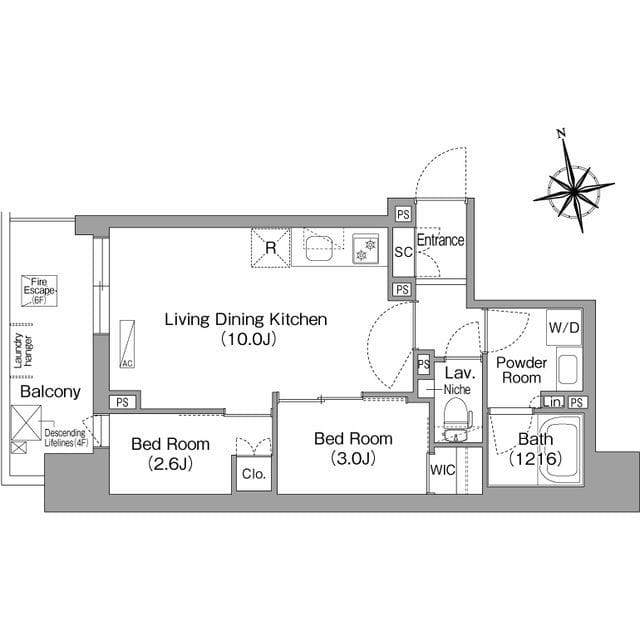 コンフォリア・リヴ門前仲町EAST 0402