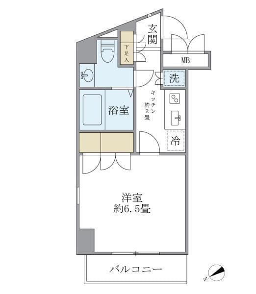 KDXレジデンス日本橋箱崎 406